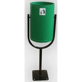 металлическая уличная урна «кубок»