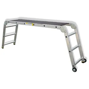 алюминиевые профессиональные рабочие подмости alumet sms 363