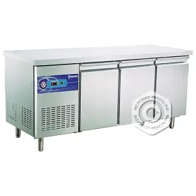 холодильный стол 3-х дверный островной, нержавеющая сталь, 1800х700х850