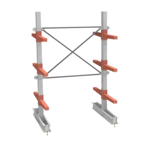 стеллаж консольный двухсторонний ст-062 (3 яруса)