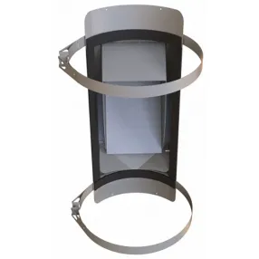 клапан мусоропровода загрузочный кме-450, h=860, 1.2мм