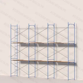 леса рамные строительные лрсп-40 6х9 м (2 яруса под настил)