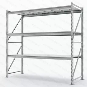 стеллаж сфм 2000х2000х800 (3 яруса с настилом) ral