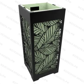 садово-парковая урна «монстера»