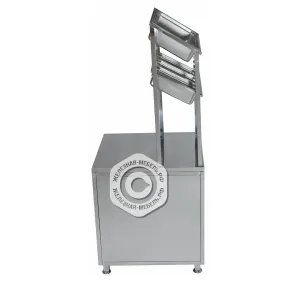 стол для столовых приборов и хлеба, нержавеющая сталь, 625х700х1600