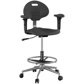 кресло промышленное icс-2rа (с подлокотниками)