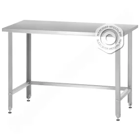 стол производственный островной нерж. арзон (обвязка нижняя), 1500х700х860