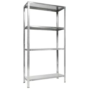 стеллаж es 150kd/75х30/4 оцинкованный