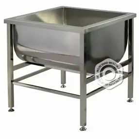 ванна моечная кухонная 1 секц. сварн. нерж. (котломойка), 840х840х860